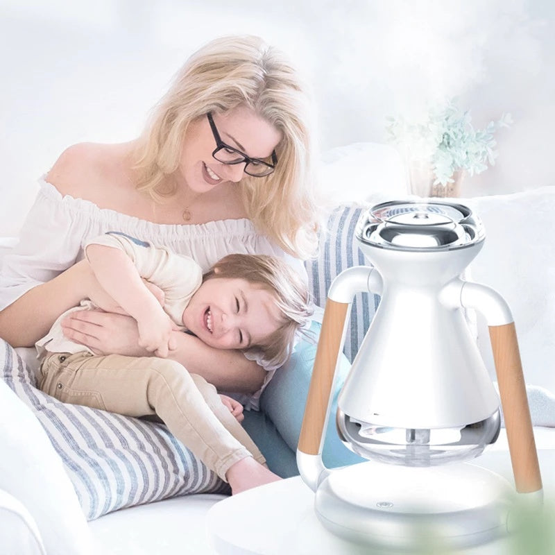 Wireless Charging Desktop Humidifier - Your Personal Oasis