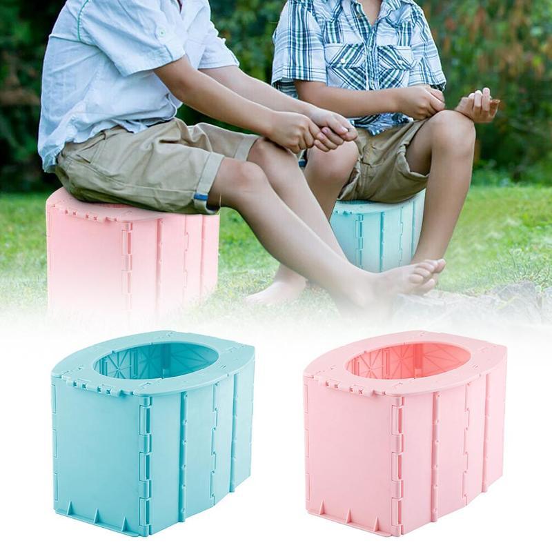 Portable Travel Folding Toilet Urinal Mobile Seat for Camping Hiking