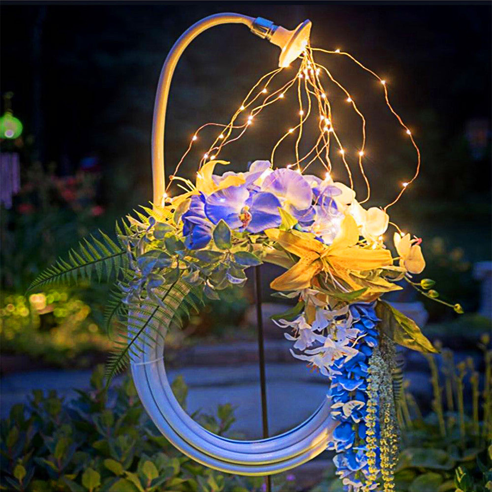 LED Vines Light Solar Fairy String Light - Outdoor Waterproof Copper Wire DIY Decoration
