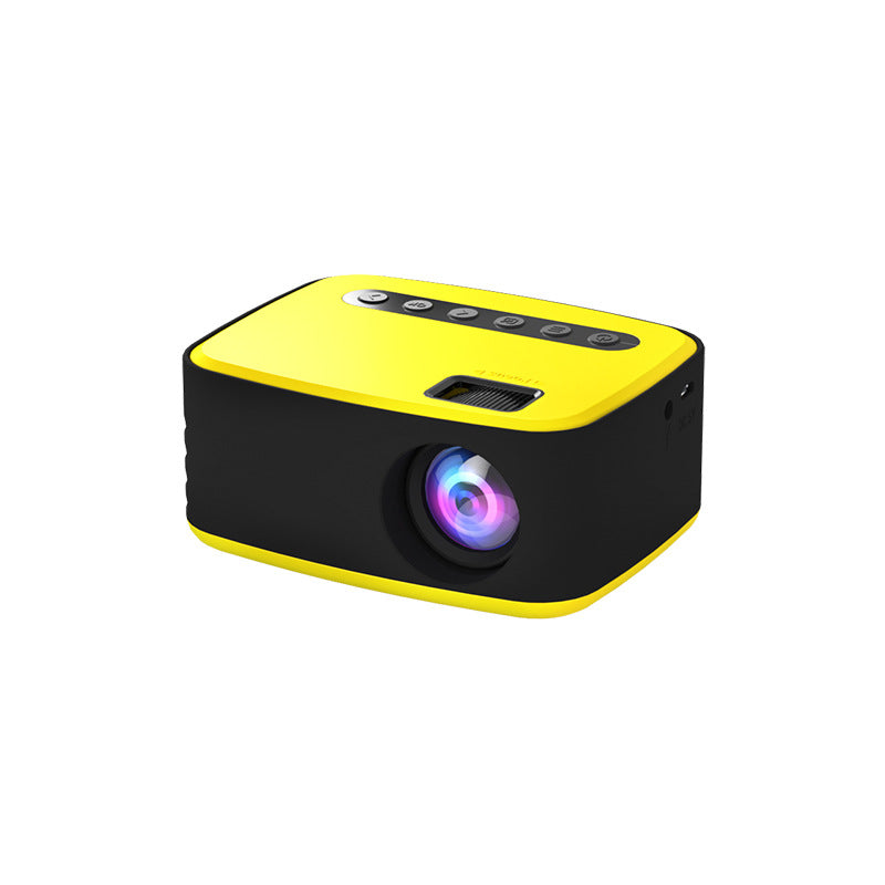 Mini Projector Led Home Theater Video Beamer Black