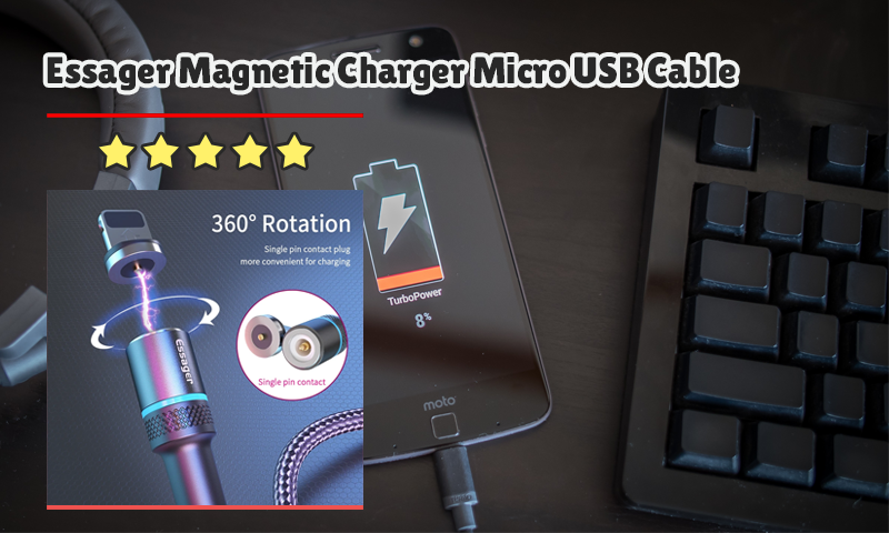 Charge Anything You Want: Essager Magnetic Charger Micro USB Cable