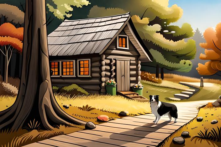 Pup's Magical Adventure: A Border Collie's Tale of Wishes and Wonder