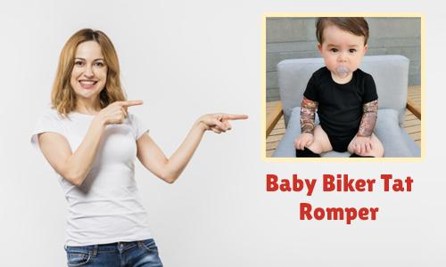 Want your baby to look cool? "Baby Biker Tat"
