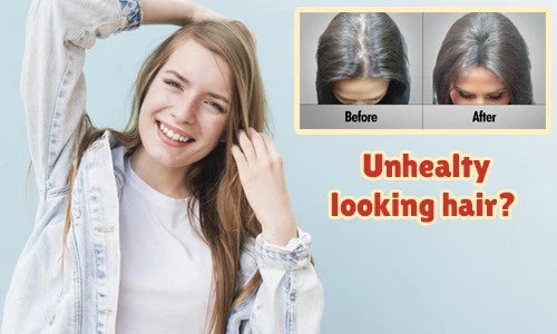 Are you tired of weak, unhealty looking hair?