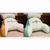 Sofa Fluffy Cushion - Triangle Reading Pillow for Comfortable Support