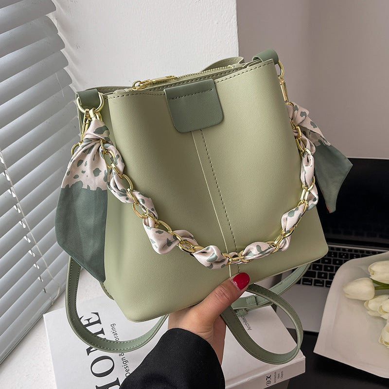 Simple Handbags Women's Shoulder Bucket Bags