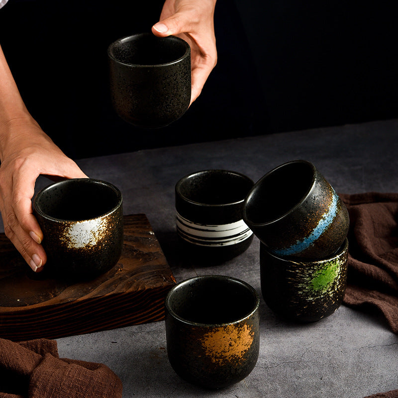 Japanese Retro Stoneware Tea Coffee Cup
