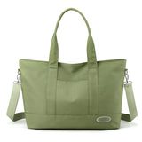 Large Capacity Tote Bag - New Shoulder Bag with Casual Korean Style and Solid Color Design - Minihomy