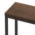 Modern Kitchen Dining Table Set - Pub Table with 3 Stools, Dark Brown - Easy Assembly - Minihomy