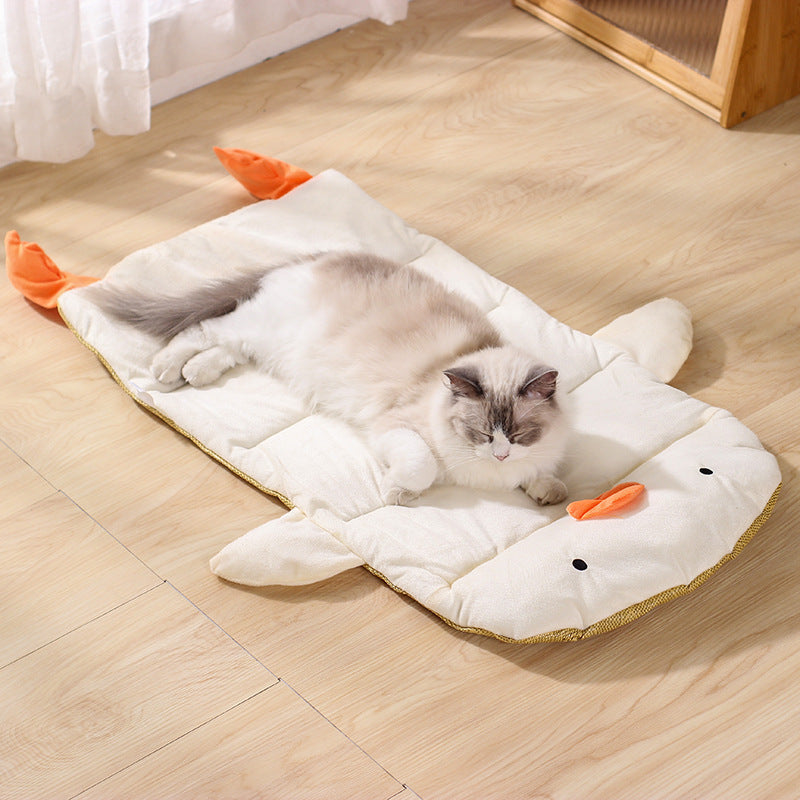 Breathable Cat & Dog Bed - Detachable, Cool & Clean Kennel