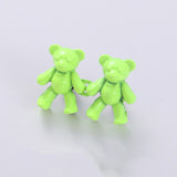 Cute Bear Pin Waist Clip Metal Snap Fastener Pants Pins Waist Tighten Brooch - Minihomy