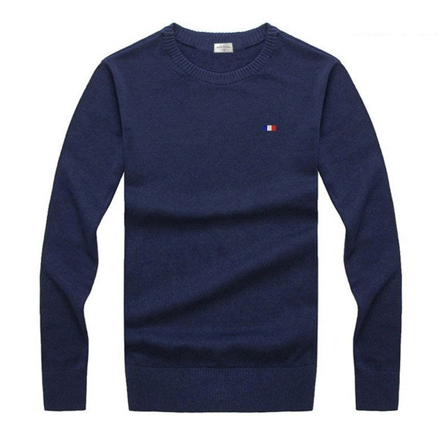 Cotton Embroidery Long Sleeve Men
