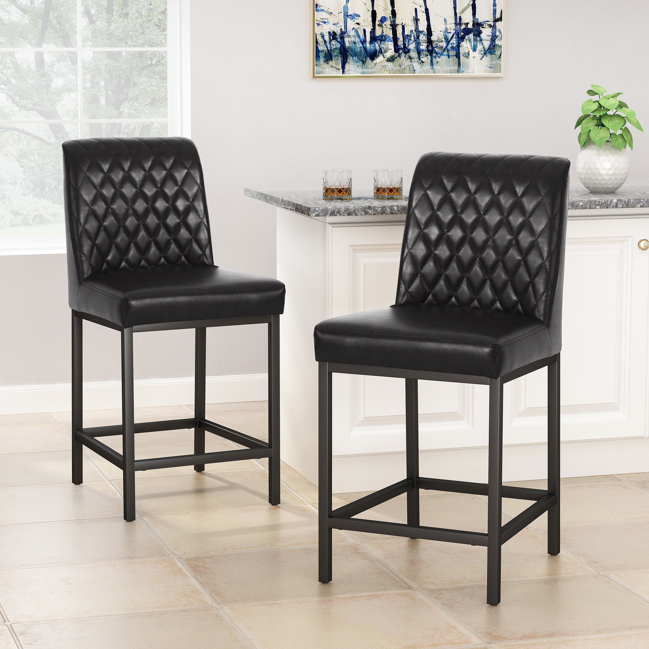 Counter Stools (Set of 2) - Ships to Canada Only