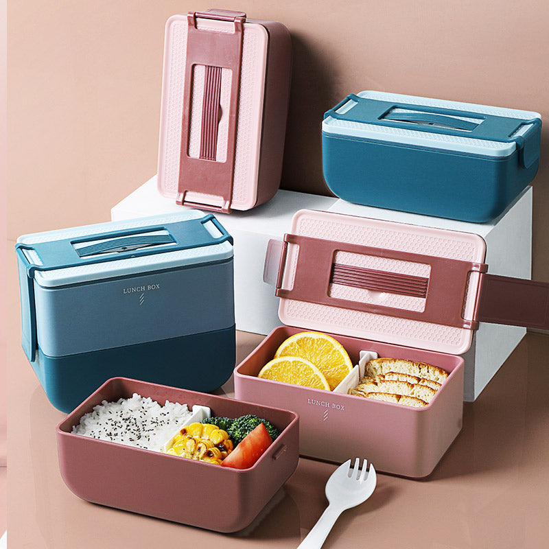 Microwave Heating Lunch Box Japanese-style Lunch Box - Minihomy