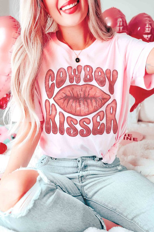 COWBOY KISSER Graphic T-Shirt