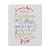 Over The Rainbow Colorful Wall Art Canvas Stretched, 0.75" - Minihomy