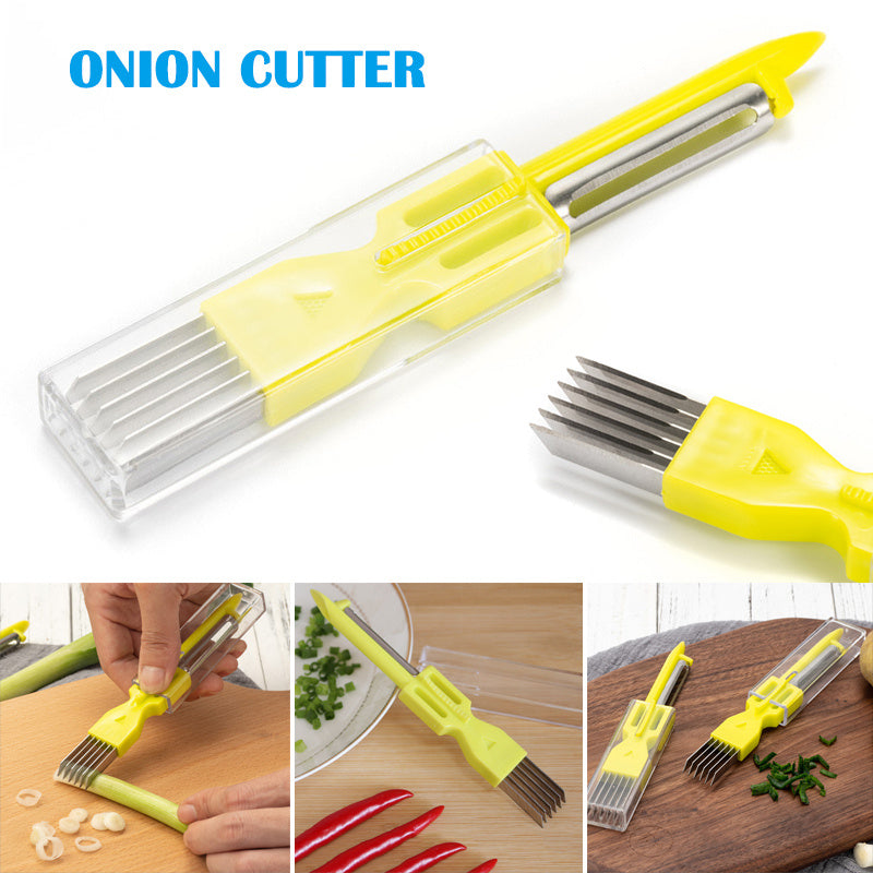 Fruit Peeler Kitchen Tool Slice Cutlery Kitchen Onion Vegetable Cutter