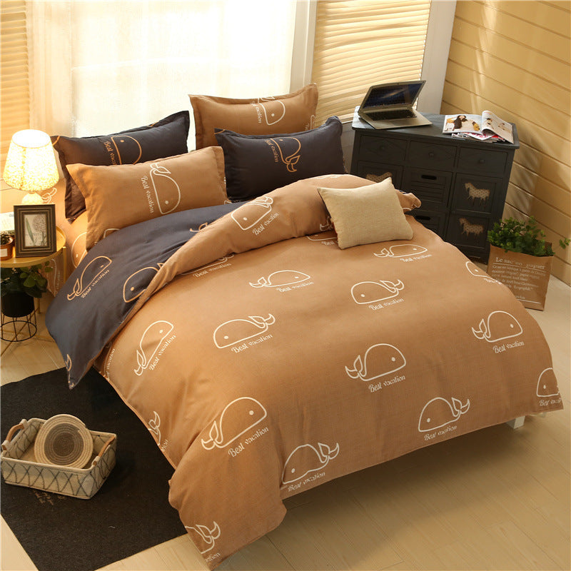 Cashmere cotton bedding