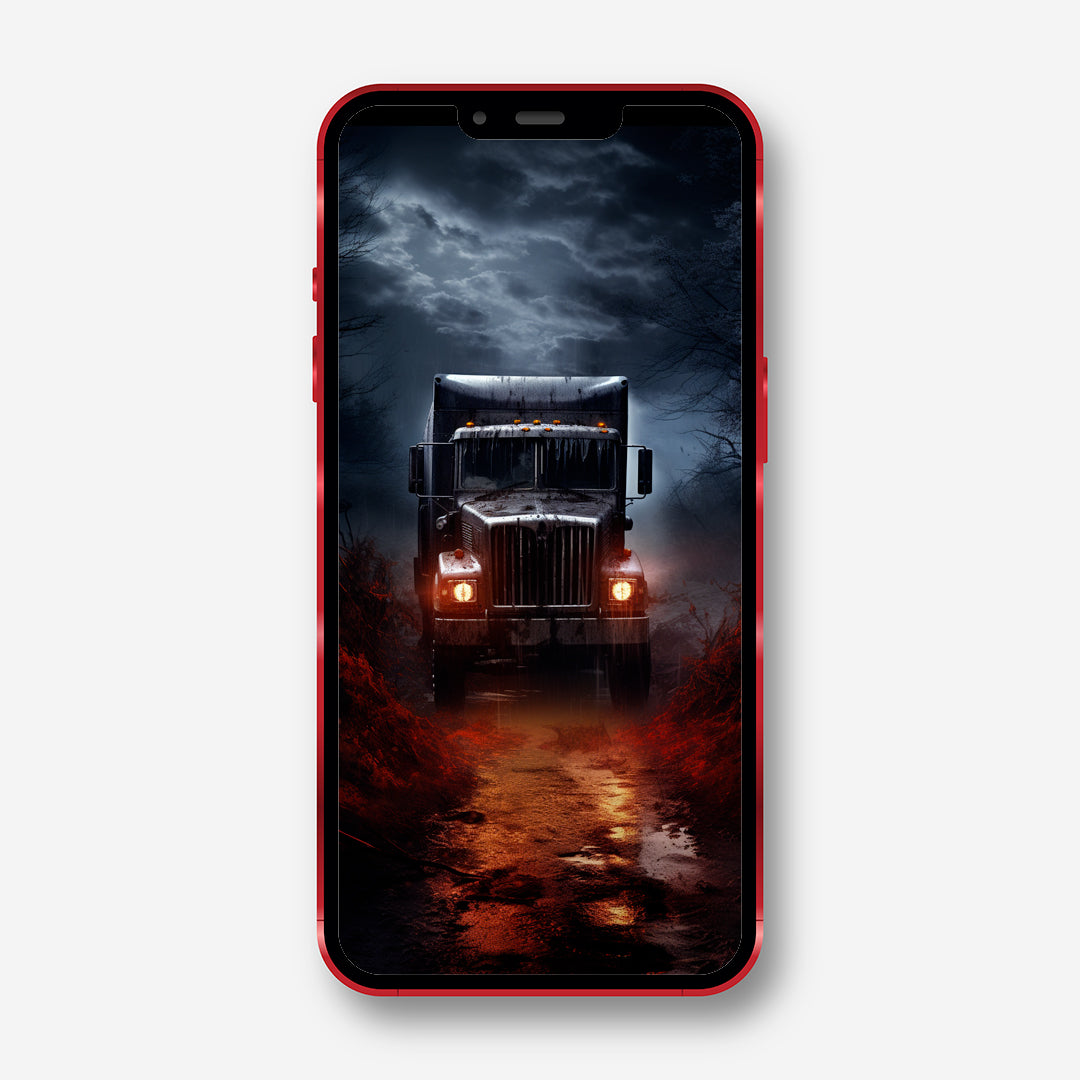 Apocalypse Escape - The Walking Dead Truck Phone Wallpaper