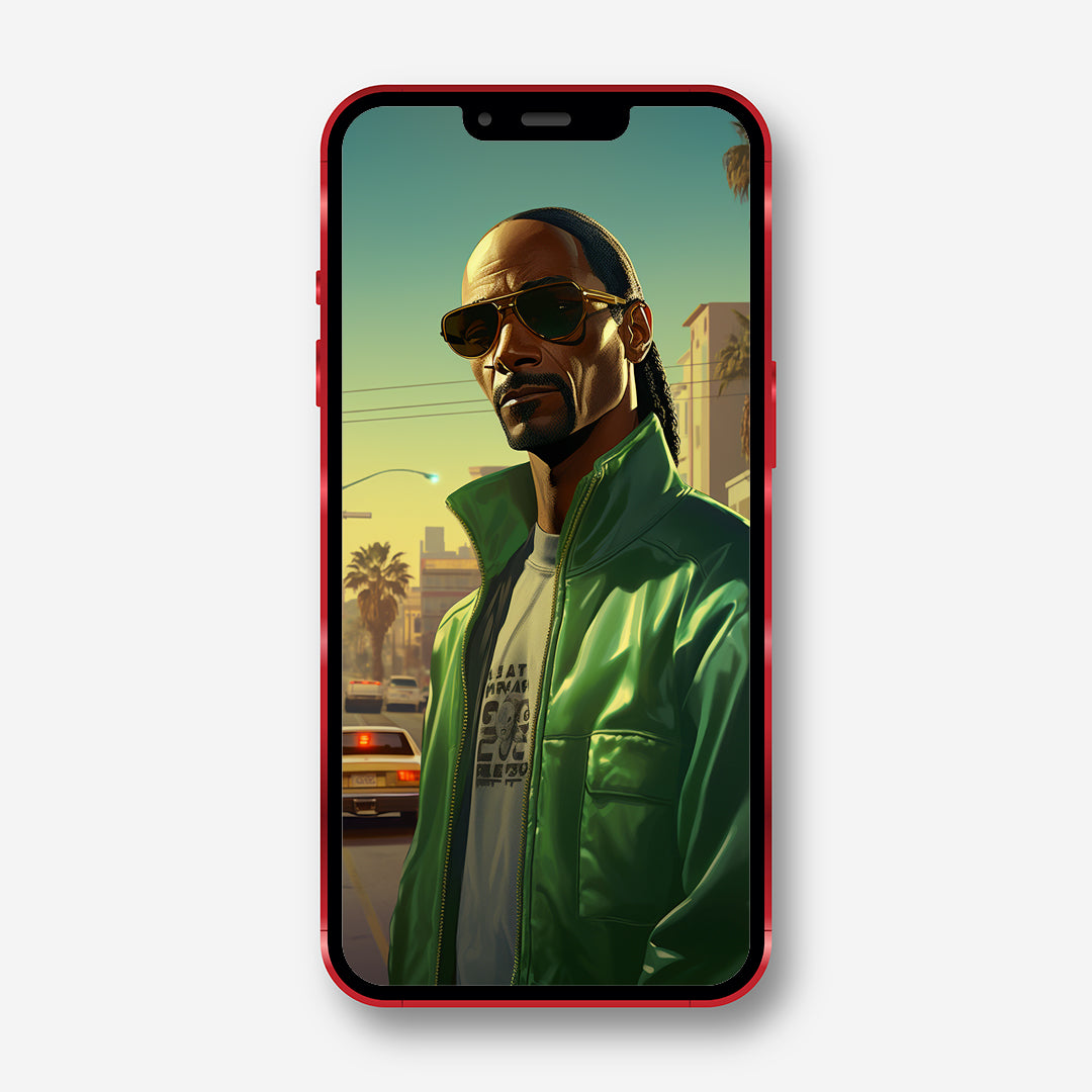 Rapstar Reloaded - Stylized GTA Loadingscreen Phone Wallpaper