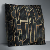 Simple Pattern Throw Polyester Pillow Case