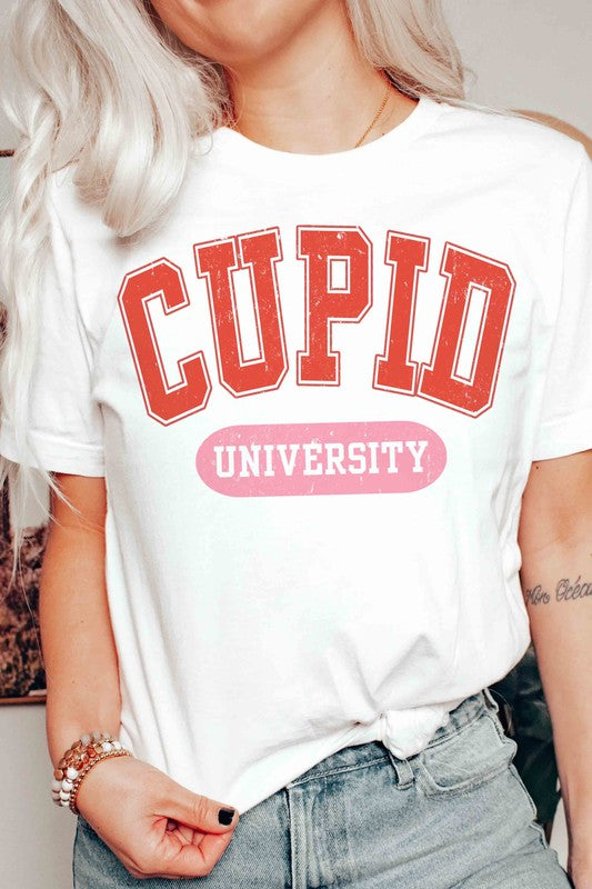 Cupid University Graphic T-Shirt