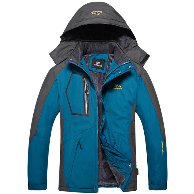 Men's Waterproof Warm UV Wear-resistant Winter Jacket
