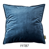 Solid color velvet pillow velvet
