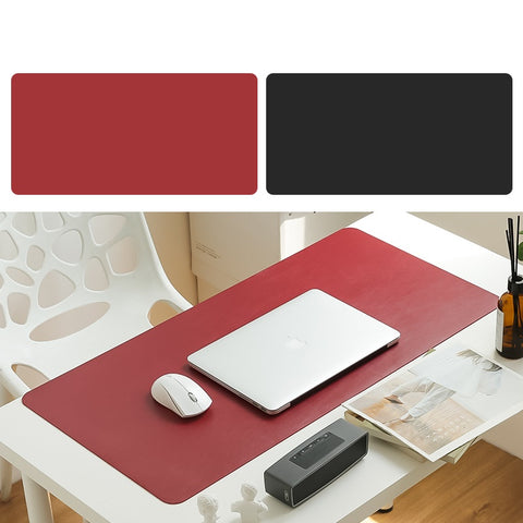 Simple Laptop Extra Large Leather Mouse Pad