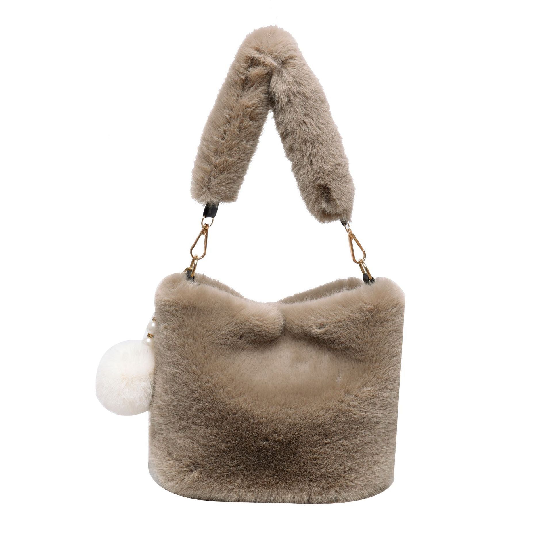 Women's One-Shoulder Portable Crossbody Bucket Bag