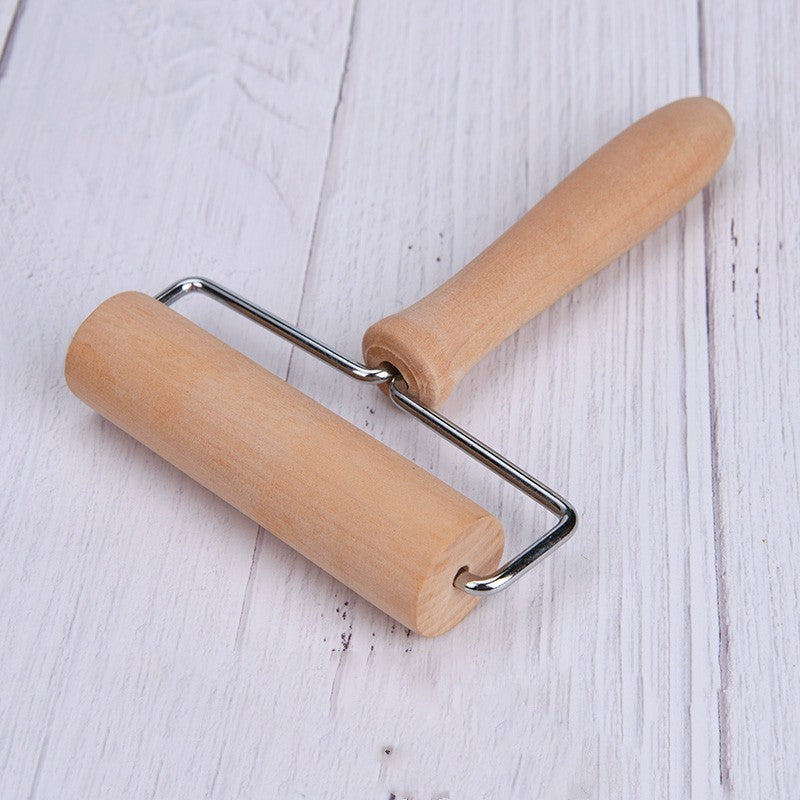 Rolling Pin Flour Stick - Lotus Wood and Stainless Steel - Kitchen Gadget