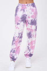 Elastic Waist Tie Dye Joggers