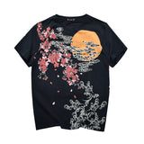 Embroidered men's T-shirt