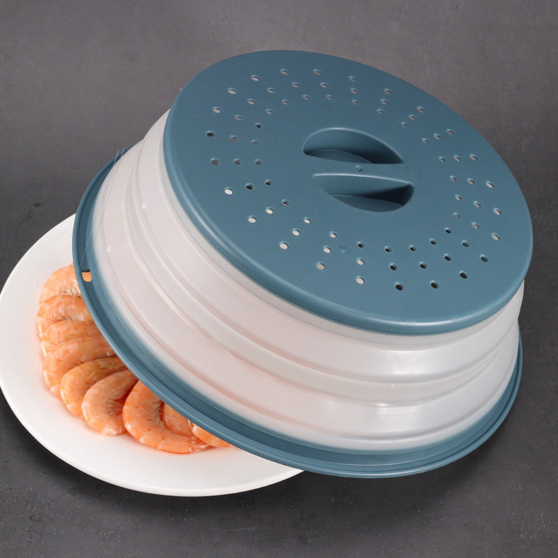 All-in-One Microwave Cover & Colander: The Ultimate Kitchen Multitasker