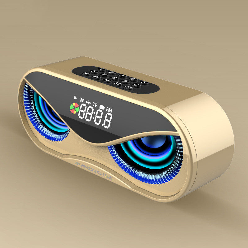 Title: Colorful Lights Dual Speakers Digital Bluetooth Speaker