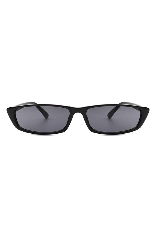 Retro Slim Narrow Rectangle Vintage Sunglasses for Women & Men