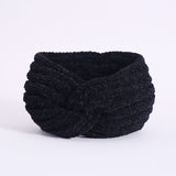 Cozy Chenille-Style Yarn Headband - Soft and Stylish Hair Accessory