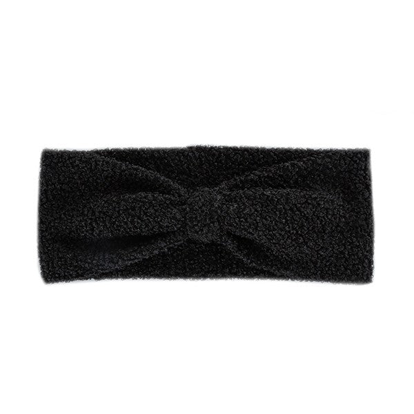 Teddy Bear Knit Headband for Kids - Warm Winter Accessory