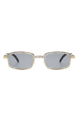 Rectangle Retro Vintage Square Sunglasses