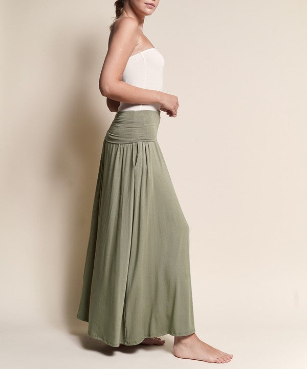 Bamboo Yoga Maxi Skirt - Sustainable and Comfortable Women's Wear