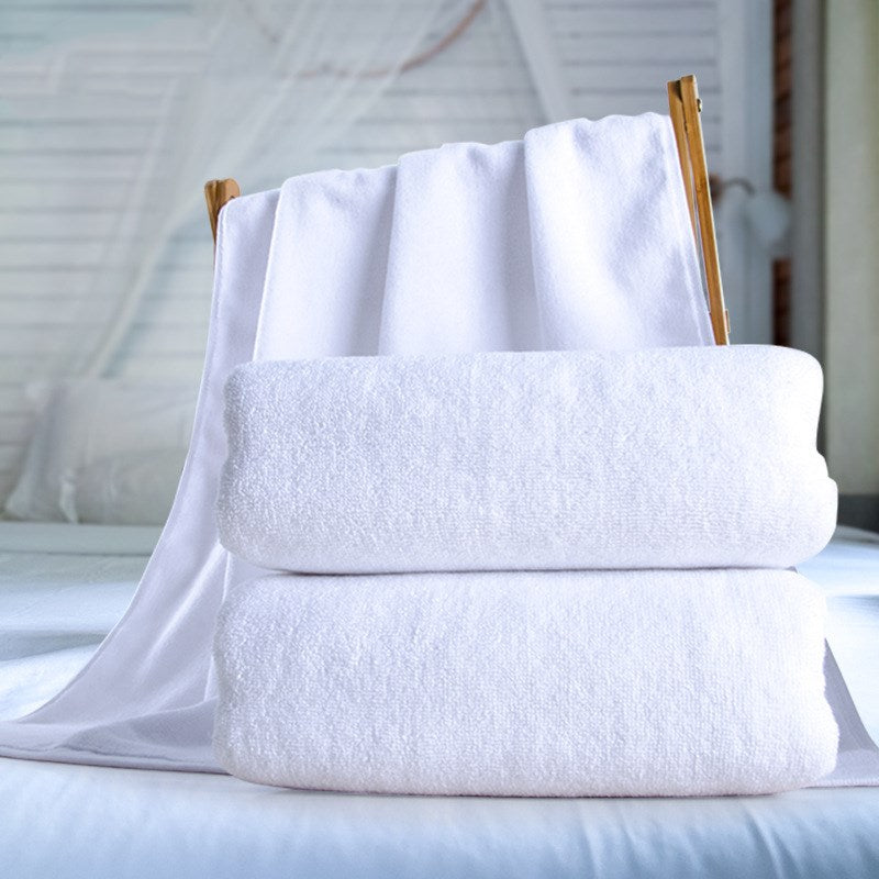 Special Large Towel White Hotel Bath Towel