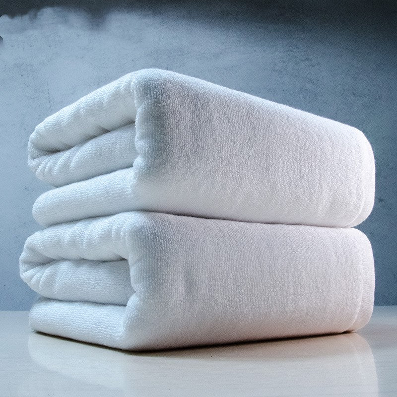 Special Large Towel White Hotel Bath Towel