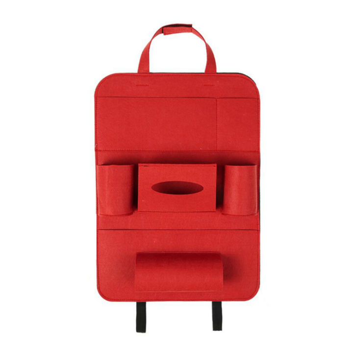 Car-Styling Holder Multi-Pocket Seat Wool Felt Storage bag