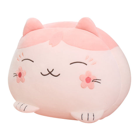 Sakura Cat plush doll pillow