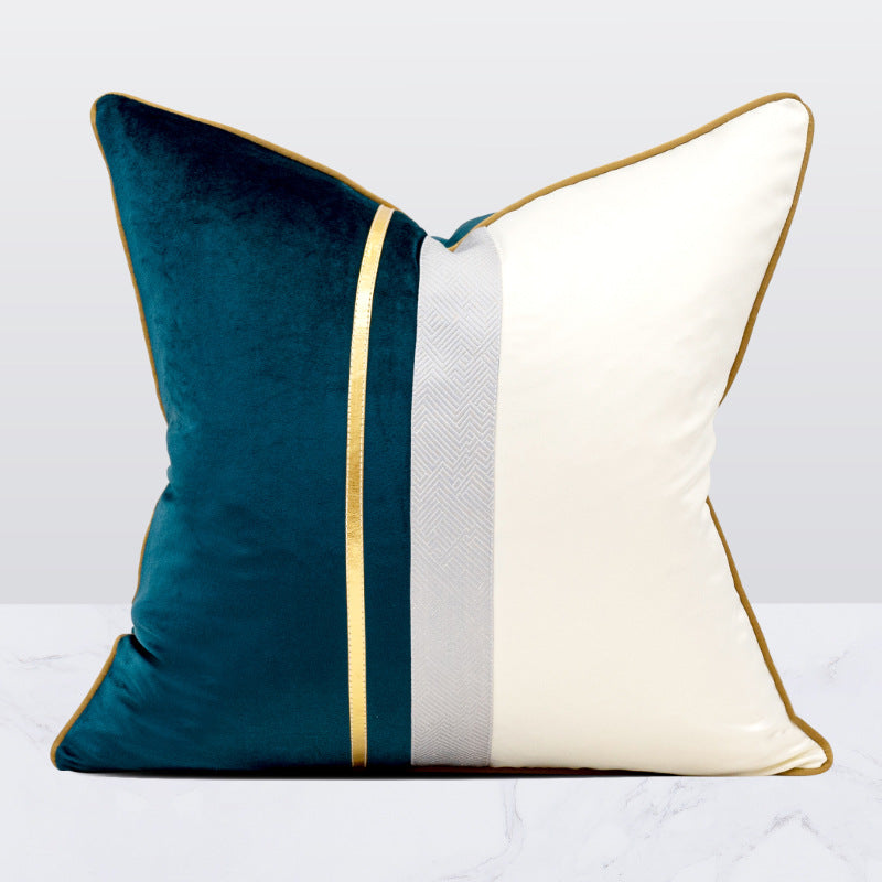 Light Luxury Pillow Cushion Home Model Home Nordic Simple Velvet