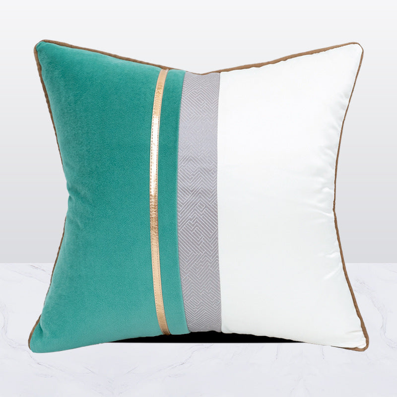 Light Luxury Pillow Cushion Home Model Home Nordic Simple Velvet