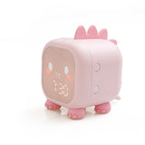 LED Cartoon Voice Control Alarm Clock - Digital Time Display - Minihomy