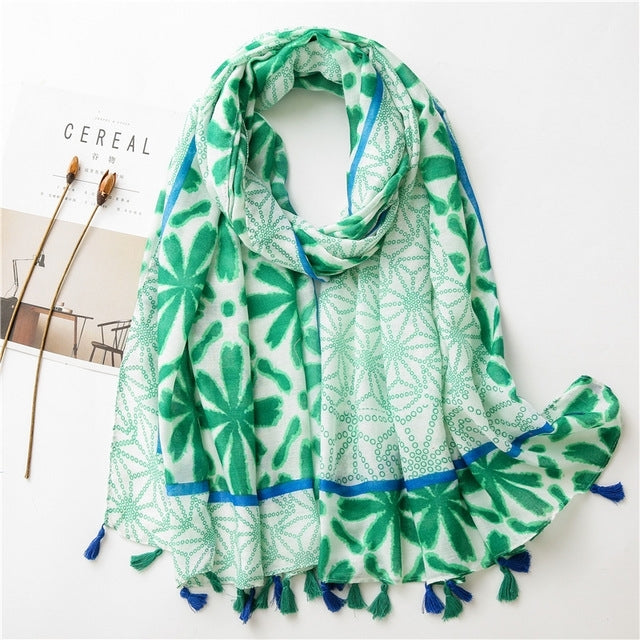 Autumn Scarf for Women - Female Scarves Triangle