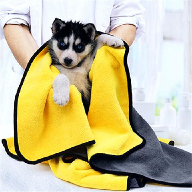 Pet Absorbent Towel Multi-size High Quality Pet Bath Towel - Minihomy