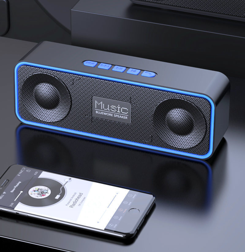 Wireless Bluetooth Speaker Subwoofer With Radio